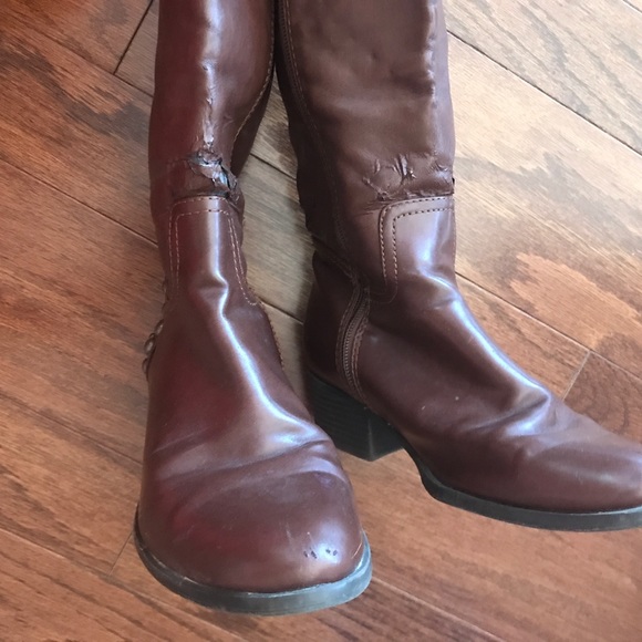 DONATED. Studded boots size 6. Imperfect!  READ description costume,… - Picture 5 of 7